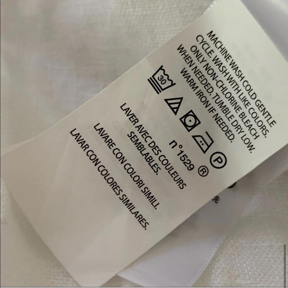 New Ralph Lauren Linen Maxi White Long Dress - Picture 11 of 13